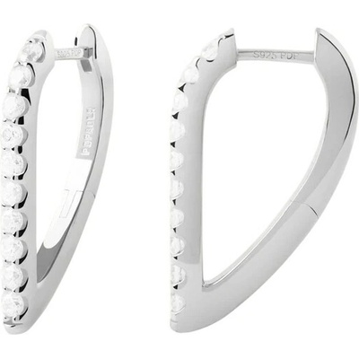 PDPAOLA Moderné náušnice Gloss Hoops ARB2-G27-U