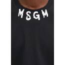 MSGM Памучна тениска msgm в черно с принт 3740mm102.247798 (3740mm102.247798)