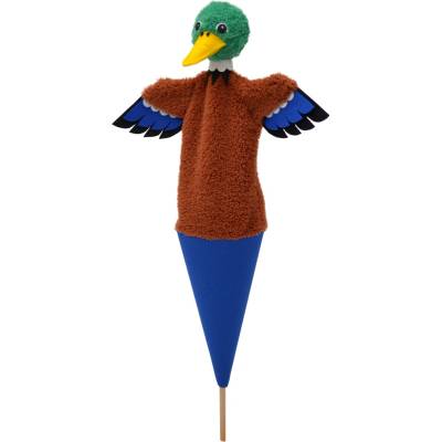 MUB2 Káčer 53 cm 3v1 kornútový maňuška