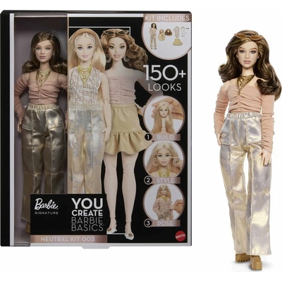 Barbie Signature You Create Barbie Basics Neutral kit 003