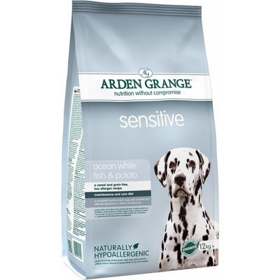 Arden Grange Sensitiv Ocean White Fish & Potato 12 kg