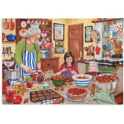 House of Puzzles Jahodová sezóna v kuchyni 250 veľkých dielov