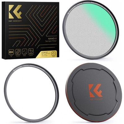K&F Concept Nano-X 1/8Black Mist Magnetic HD 58 mm