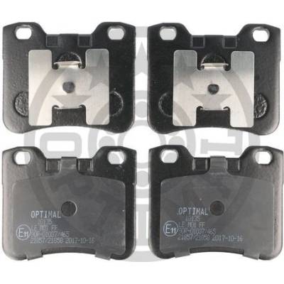 OPTIMAL Sada brzdových destiček, kotoučová brzda BP-10135