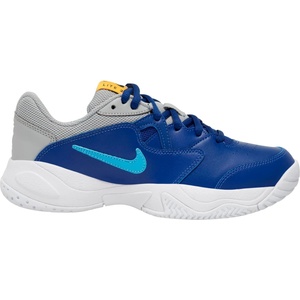 Nike Детски маратонки Nike Kid's Junior Court Lite 2 Sneakers - Deep Royal Blue / Coast / Light Smoke Grey - размер 36 (EU) (702-6314-0117)