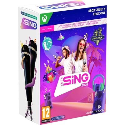 PLAION Let's Sing 2025 [Double Mic Bundle] (Xbox One)