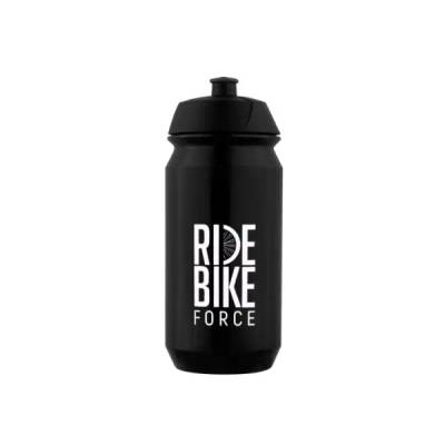 FORCE F RIDE BIKE 500 ml - Force Ride Bike cyklistická fľaša 500 ml čierna/biela