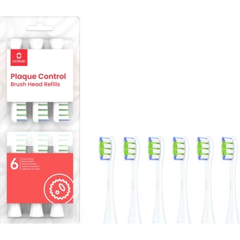 Oclean Plaque Control P1C1 White 6 ks
