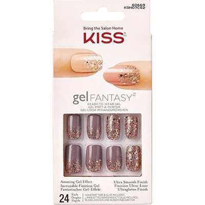 Kiss Gelové nehty 60669 Gel Fantasy 24 ks – Zboží Dáma