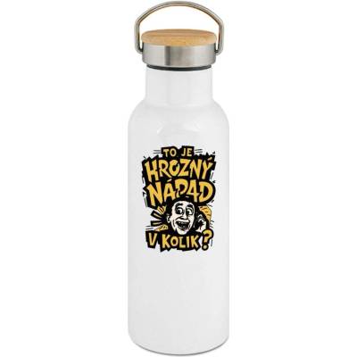 123TRIKO termoska To je hrozný nápad... V kolik? Černý tisk 500 ml vtipné