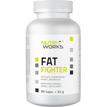 NutriWorks Fat Fighter 90 kapslí