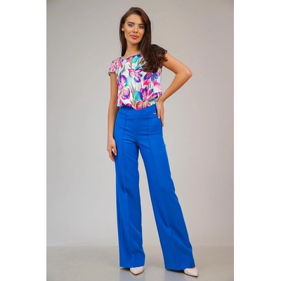 Radek's collection Дамски панталон в морски синьо разкроен 62304-404