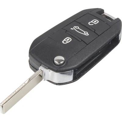 Náhradní klíč pro Peugeot 433Mhz, 3-tlačítkový, 48PG012