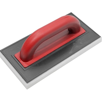 TOPTRADE hladítko ABS, molitan jemný, 220 x 135 x 20 mm