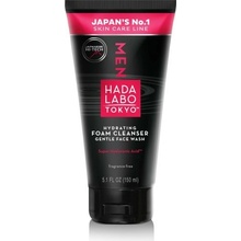 Hada Labo Tokyo Men Hydrating foam cleanser gentle face wash 150 ml