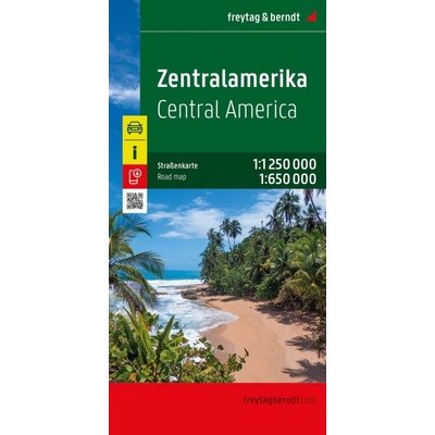 Střední Amerika 1:1 250 000 - 1:650 000 / automapa
