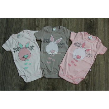 Image 1 of Rach Боди с къс ръкав Bunny, 68, 74, 80, 86, 92, 98