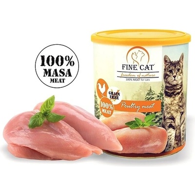 FINE CAT FoN HYDINOVÁ 100 % mäsa 800 g