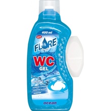 FLORE WC gel oceán s košíčkem 400 ml