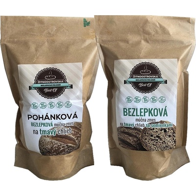 Žitnoostrovská bezlepková pekáreň bezlepková múčna zmes na konopný chlieb 1 kg