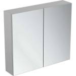 Ideal Standard Mirror&Light - Огледален шкаф 80x70 см, алуминий T3591AL (T3591AL)