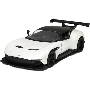 Kinsmart Метална количка Kinsmart - Aston Martin Vulcan, 1: 38, бяла (55134)