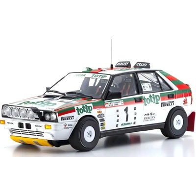 Kyosho Lancia Delta HF 4WD Targa Florio Team totip No.1 1987 1:18
