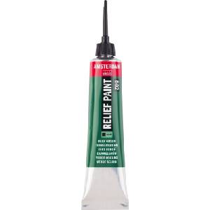 Amsterdam Relief Боя за стъкло Deep Green 20 ml 1 бр (58046021)