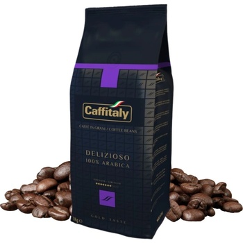 Caffitaly Ecaffé Delizioso кафе на зърна 500 гр. 100% арабика
