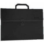 Penmate Briefcase with compartments made of raczka PP-412 black