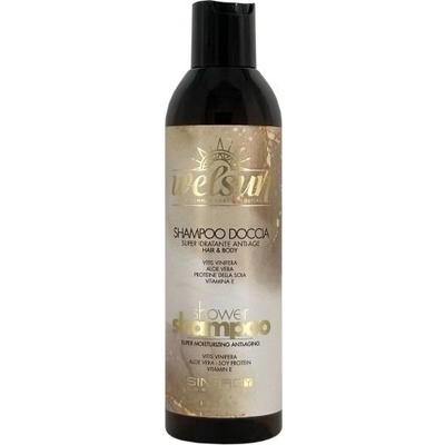 Sinergy Cosmetics Sinergy Welsun Shower Shampoo 250 ml Letní šampon na vlasy a tělo