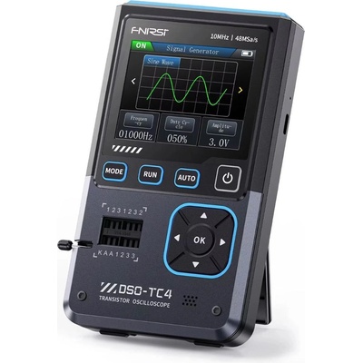 Fnirsi dso-tc4 Преносим цифров осцилоскоп, транзисторен тестер, генератор на сигнали 3в1, 2, 4" дисплей, (dso-tc4)