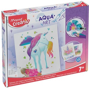 Maped Творчески комплект Maped Creativ - Aqua Art, Еднорог (907048)