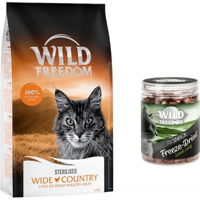 Wild Freedom Adult Wide Country Sterilised drůbeží bez obilovin 2 kg