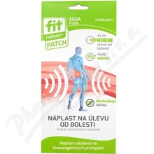 Fit Therapy náplast na záda 3 ks