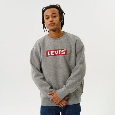 Levi's T3 Relaxed Graphic Crew šedá