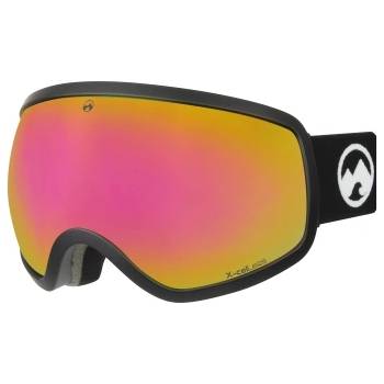 MowMow Маска за ски и сноуборд MowMow Control XL с черна рамка и розова X-celLens плака (MMG-C4)