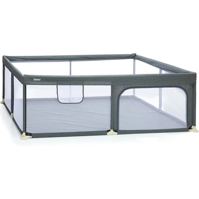 Fillikid Ohrádka Rio XL 68 x 120 x 180 cm s bočním vstupem grey – Zboží Dáma