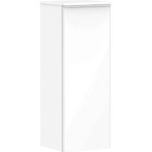 Hansgrohe Xelu Q - Страничен шкаф 40x107x35 см, 1 врата, панти отдясно, лъскаво бяло/матово бяло 54131700 (54131700)