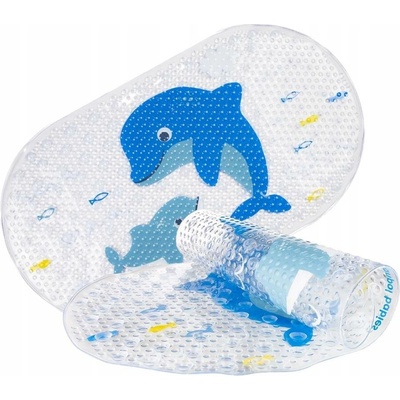 Canpol Babies Protiskluzová podložka do vany 69xdelfíni 38 cm