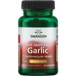 Swanson Full Spectrum Garlic, 400 mg, 60 капсули, Swanson (SW1263)