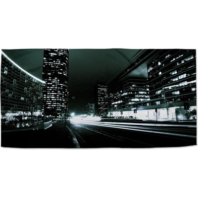 Sablio Uterák Nočná ulica 50 x 100 cm