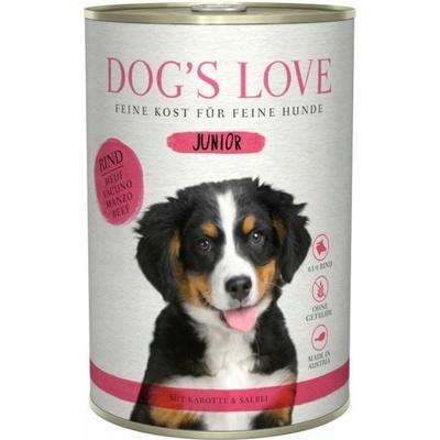 Dog's Love Junior Classic hovädzie 400 g