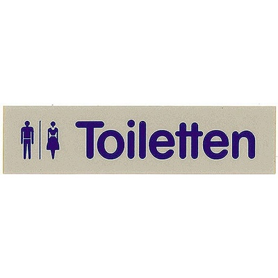 CONTACTO Tabulka "Toiletten" | CONTACTO, 7673/001