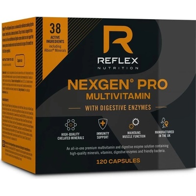 Reflex Nutrition Nexgen PRO + Digestive Enzymes 240 kapslí