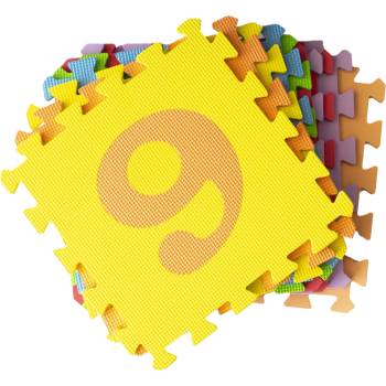 Пъзел мека настилка - Цифри, 10 броя (w3904mt)