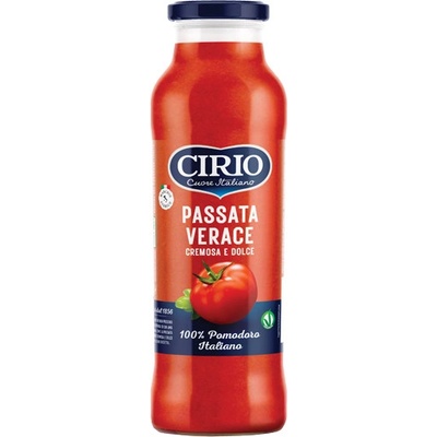 Cirio rajčatové pyré krémové Passata Verace 700 g