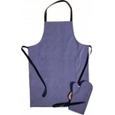 Svitap Grilovacia súprava zástera a chňapka denim