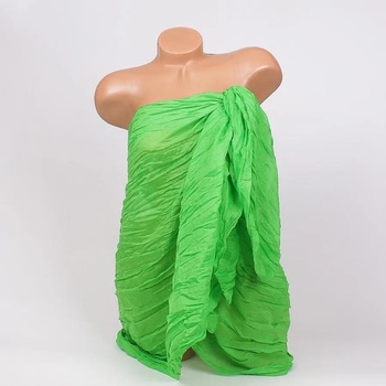 Image 1 of Свежо парео за плаж в зелено с мачкан ефект