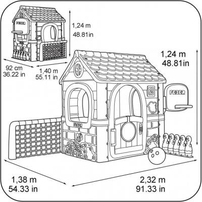 Famosa Feber Multi-activity House 6in1 (800013048)